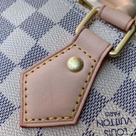 Official oldcobbler 25 Vuitton Louis BANDOULIERE SPEEDY 0816
